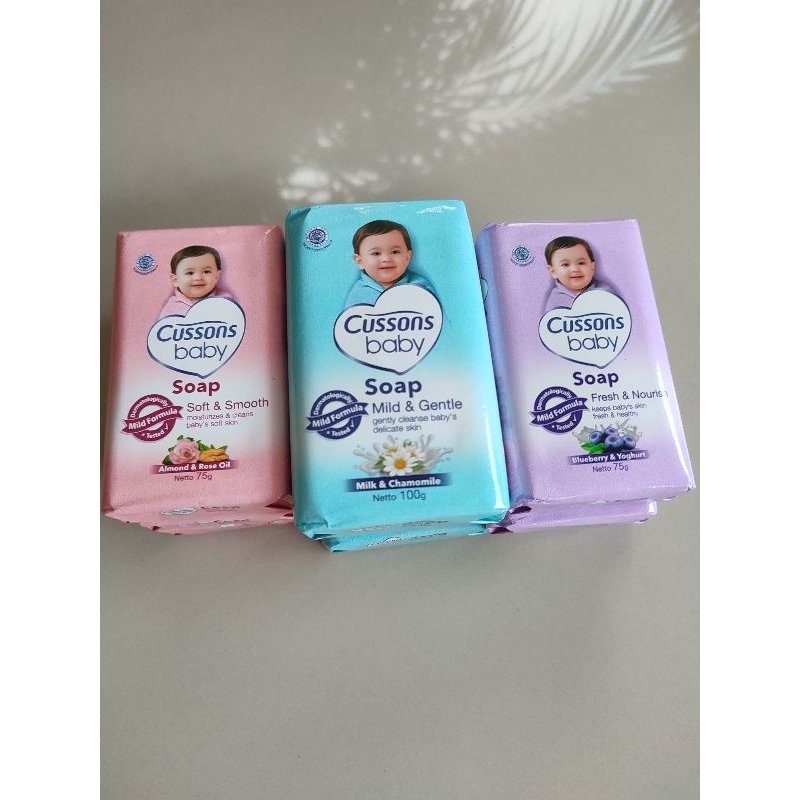 Cussons baby soap sabun batang bayi 75 gram