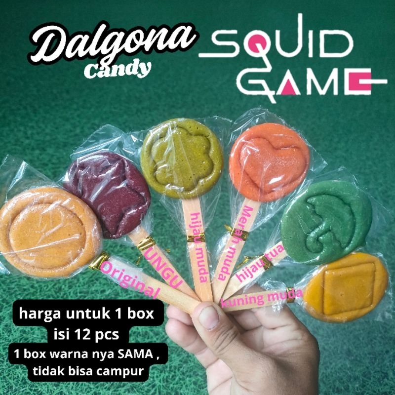 

dalgona candy squid game ,permen dalgona warna warni