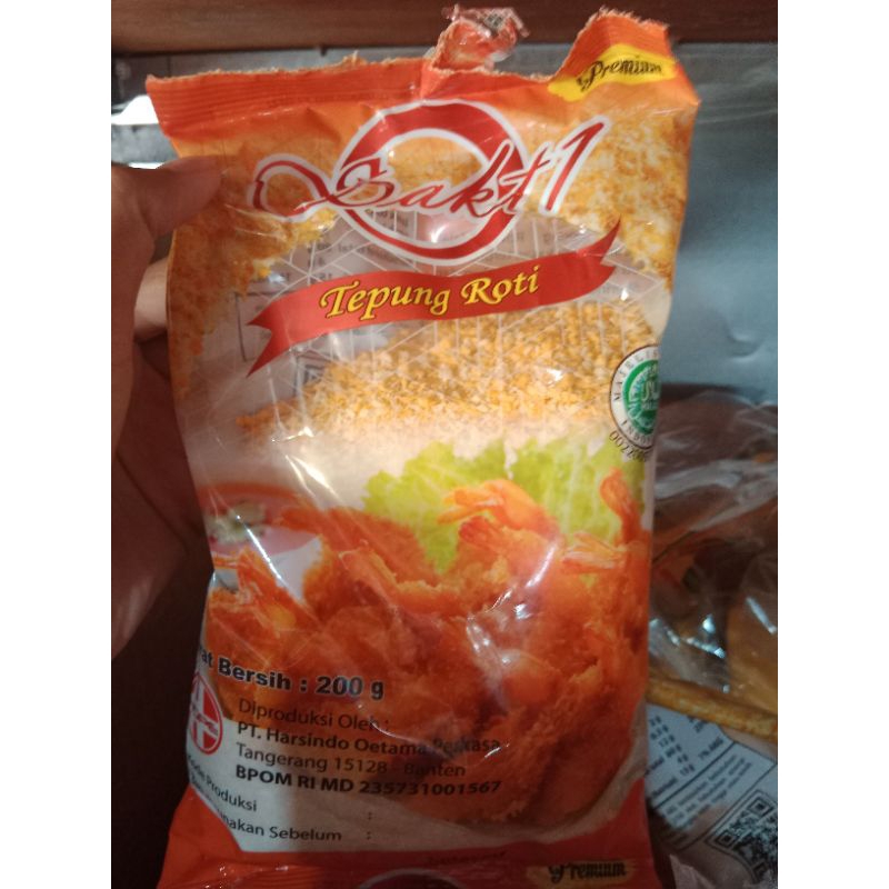 

sakti tepung roti 200gr merk sakti