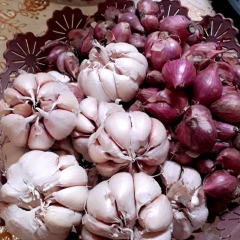 Paket Bawang Merah Bawang Putih 1kg Mix Bamer baput