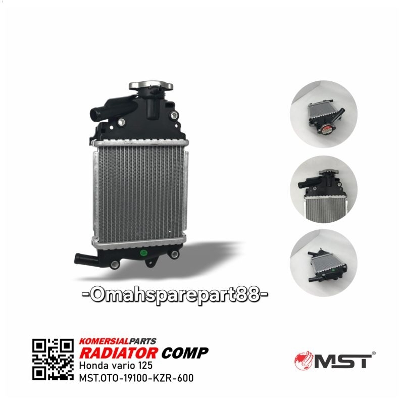 radiator vario 125 mst + tutup kode kzr