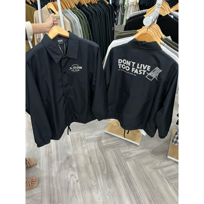 Jaket Greenlight Coach Live Basic Logo Original Terbaru