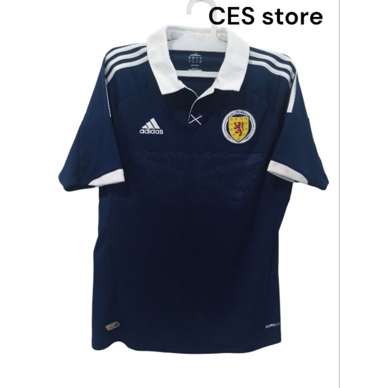 jersey baju bola sport olahraga skotlandia scotland home
