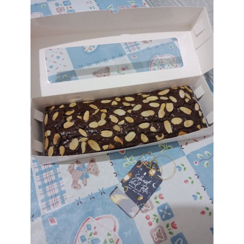 

Brownies fudge almond