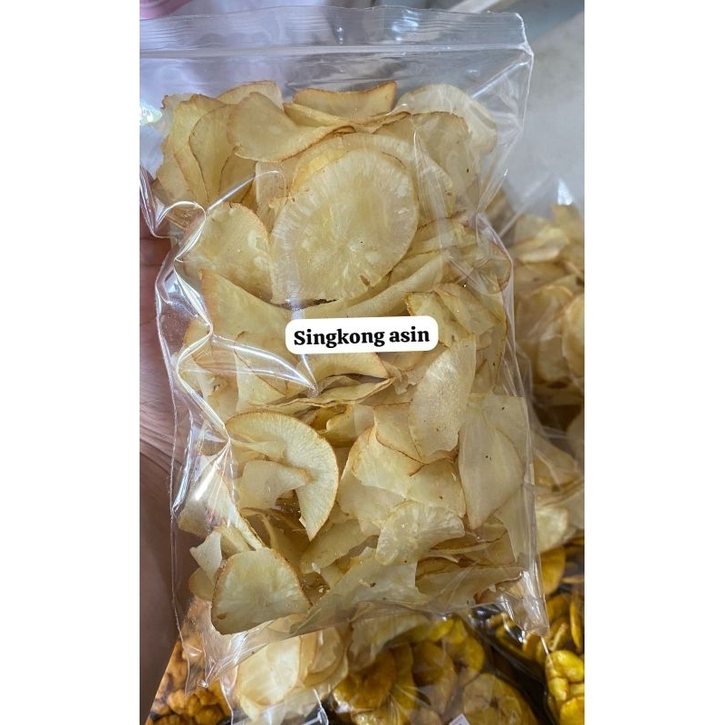 

KERIPIK SINGKONG PACKING PLASTIK -+150GR