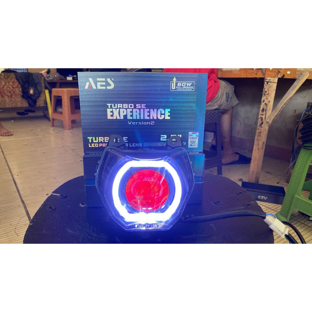 Proji Biled KLX 150 / D-Tracker | PNP Full Set | Lampu Terang