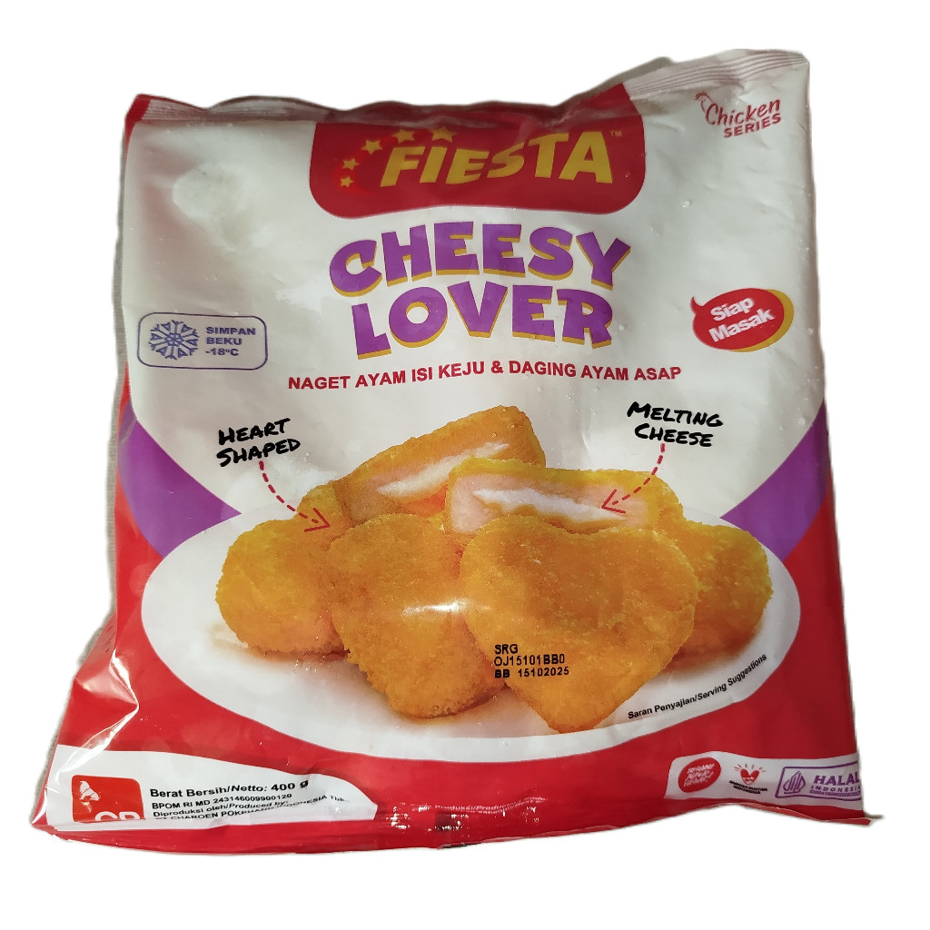 

Fiesta cheesy lover 400gr