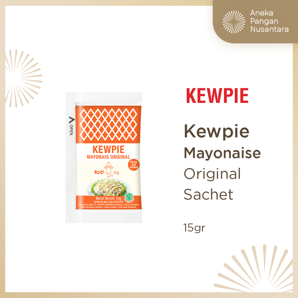Kewpie mayonaise original sachet - 15 gram