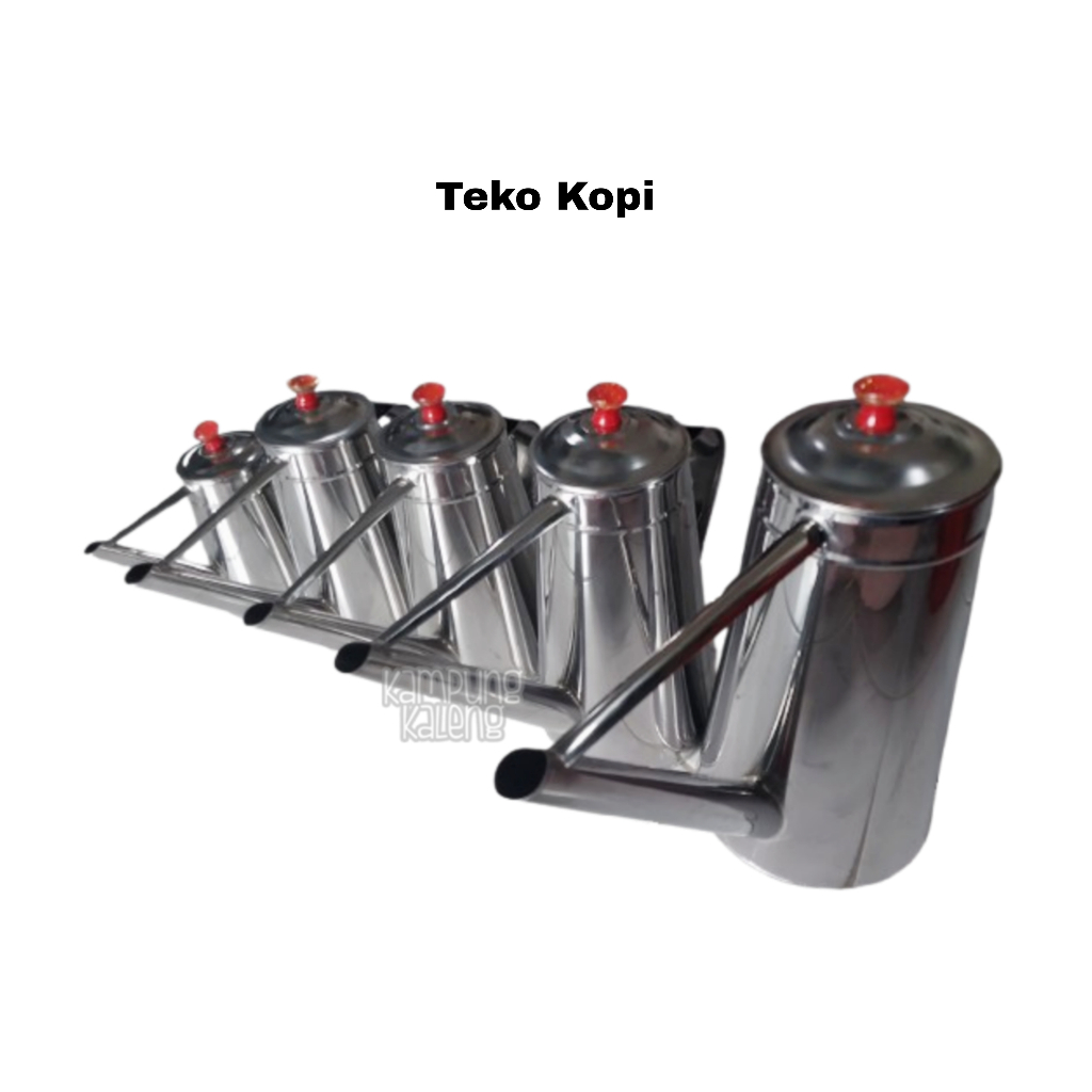 Teko Ceret Kopi Teh Stainless