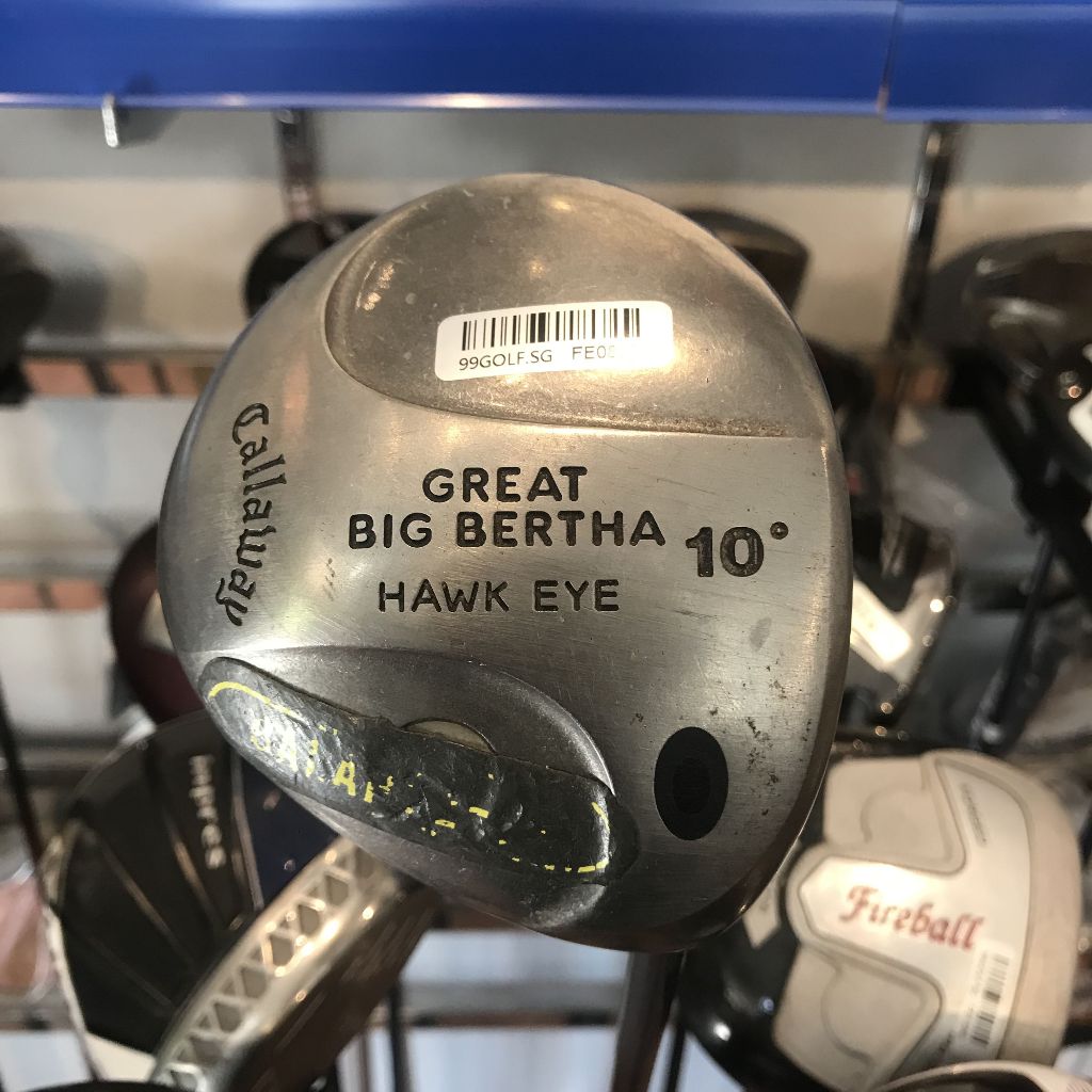"Callaway Great Big Bertha Hawk Eye DRIVER 10° Hawk Eye R-Flex | Stik Golf M00001