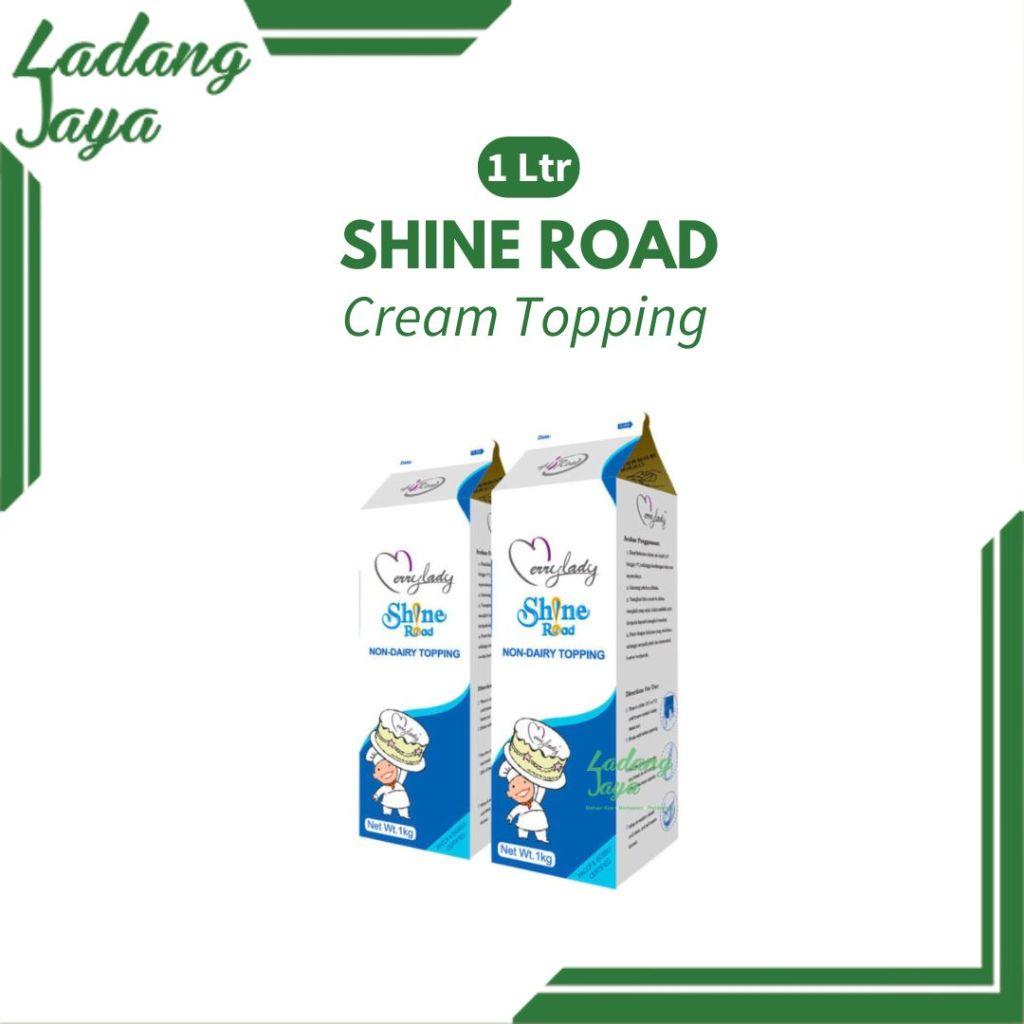 

SHINE ROAD WHIPPING CREAM 1L NON DAIRY / SHINE ROAD WHIPPING CREAM