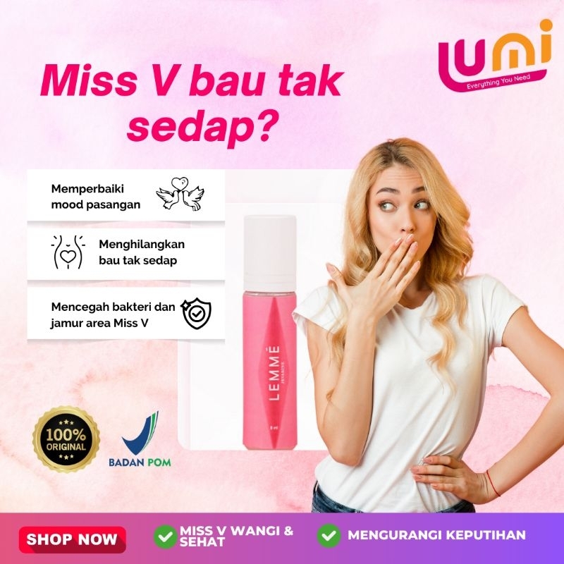parfum kewanitaan Miss v Rapet dan wangi-JEVARINE LEMME