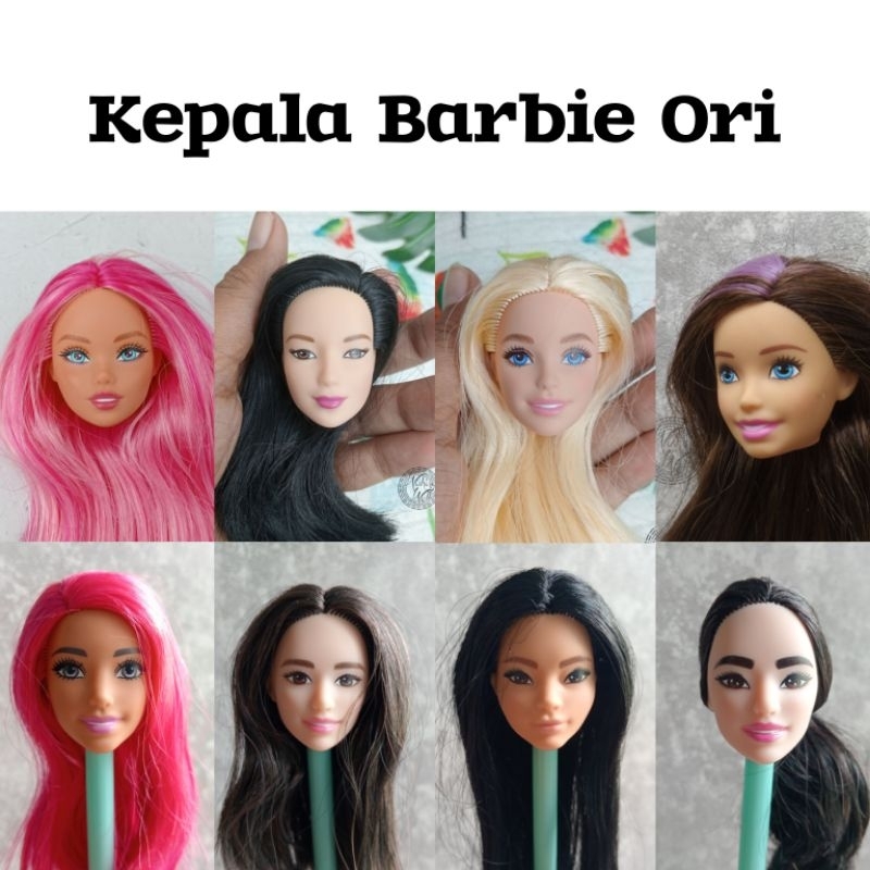 Kepala Barbie Preloved