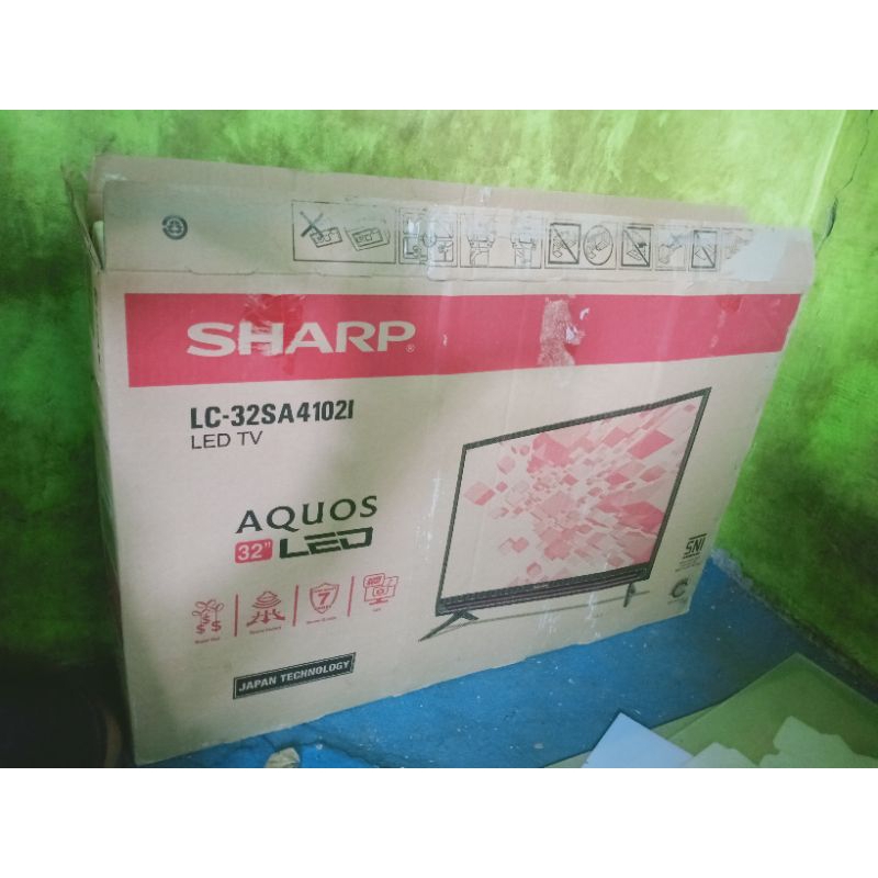 

Kardus Dus Box Tv LED 32 inch, Sharp Free Storofoam