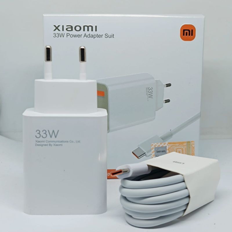 CHARGER CASAN XIAOMI REDMI 10 REDMI 10A REDMI 10C 33WT ORIGINAL