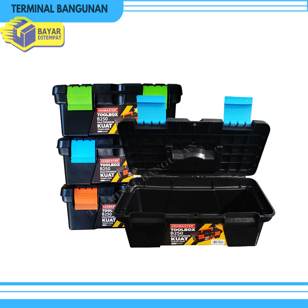 Tool Box Kenmaster Mini Tempat Perkakas Mini 25 Cm Tool Box Pvc