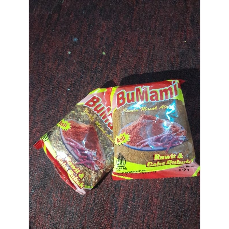 

CABE BUBUK 10RB 3 BUNGKUS BUMAMI BUMBU TABUR PEDAS