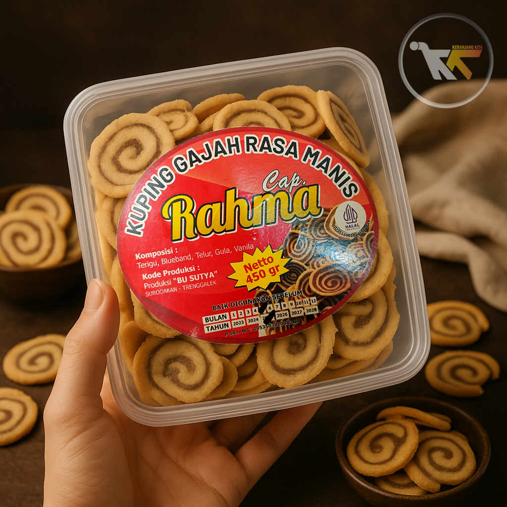 

Snack Kuping Gajah Original Homemade 450gr
