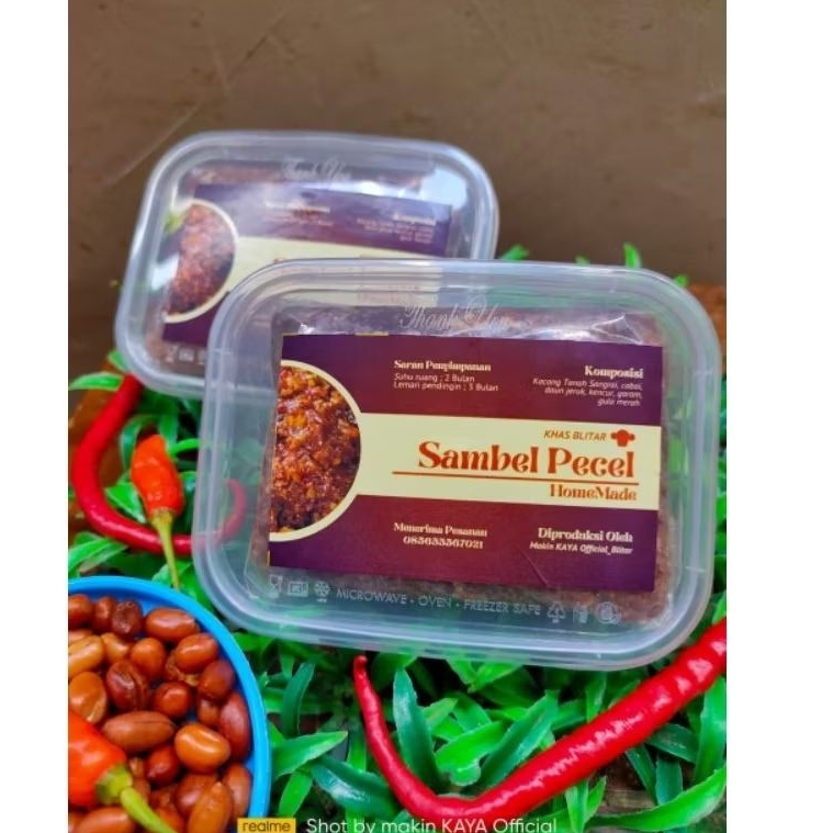 

SAMBEL PECEL BLITAR (PEDAS SEDANG) kacang sangrai berat 200 gram, tanpa pengawet