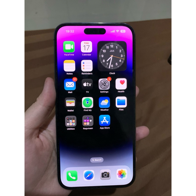 IPHONE 14 PRO MAX IBOX 256GB MULUS LIKE NEW BANGET APPLE