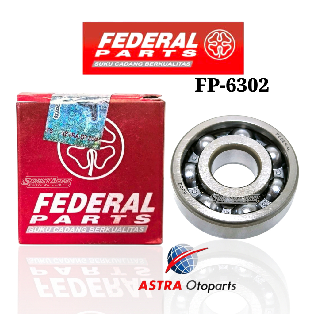 Laher Roda Belakang 6302 Megapro Primus Monoshock Verza CB CBR 150 R Tiger Original Federal