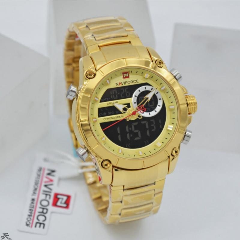 JAM TANGAN PRIA Naviforce 9163  ORIGINAL 100%