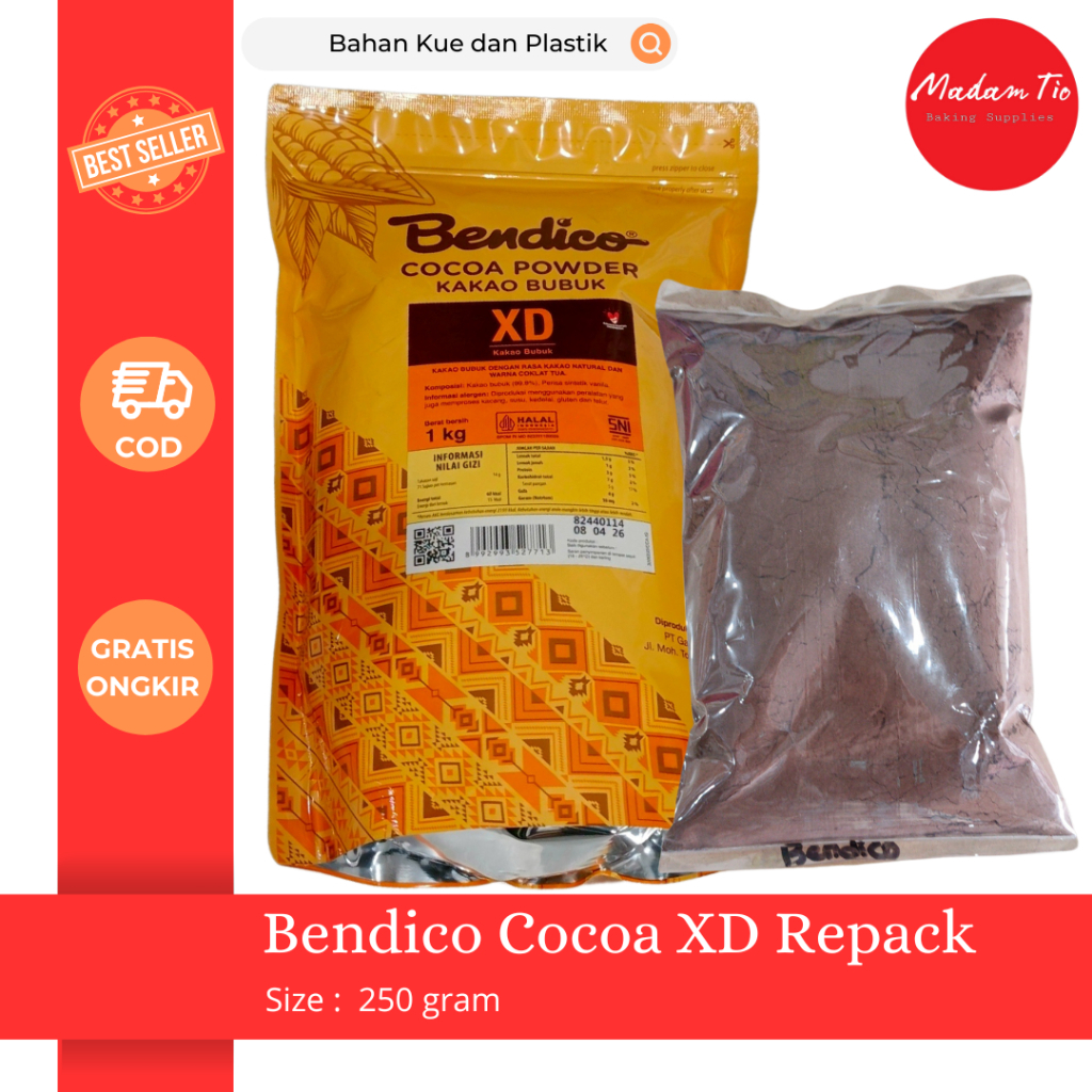 

Coklat Bubuk Bendico Cocoa XD 250g 1pcs