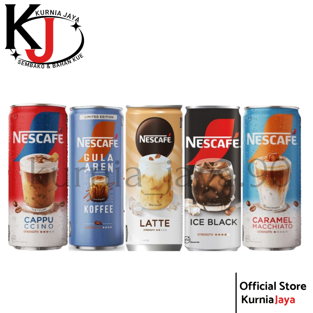 

[ NESCAFE ] Minuman Kopi Susu 220ml, 3pcs