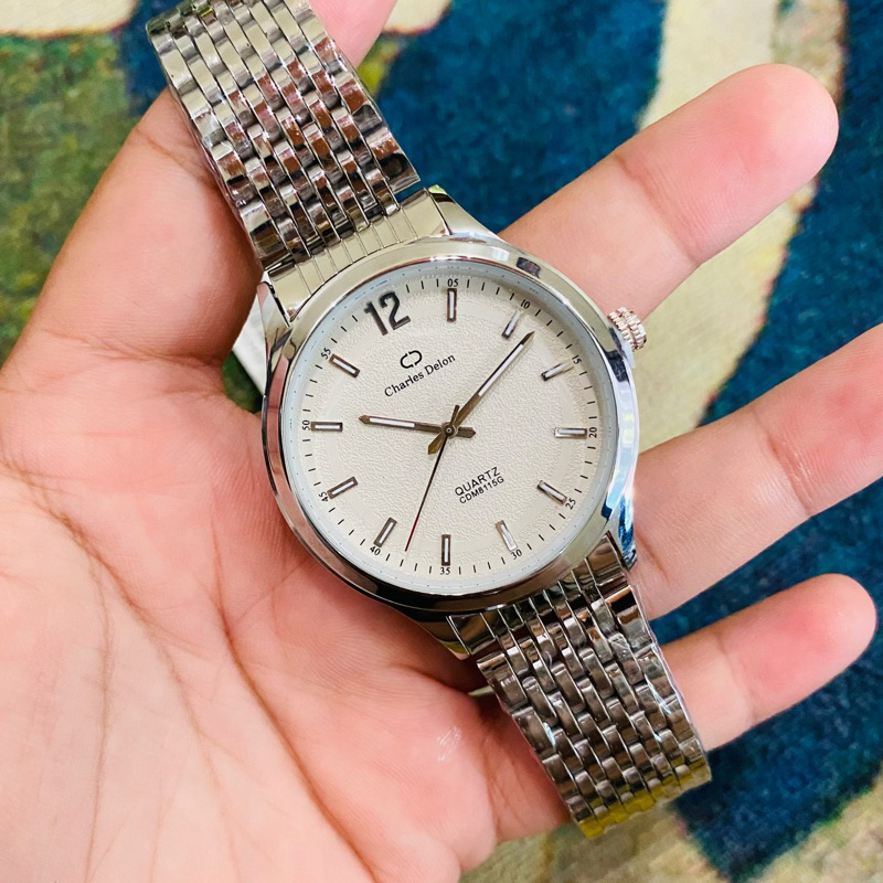 Jam tangan pria charles delon original