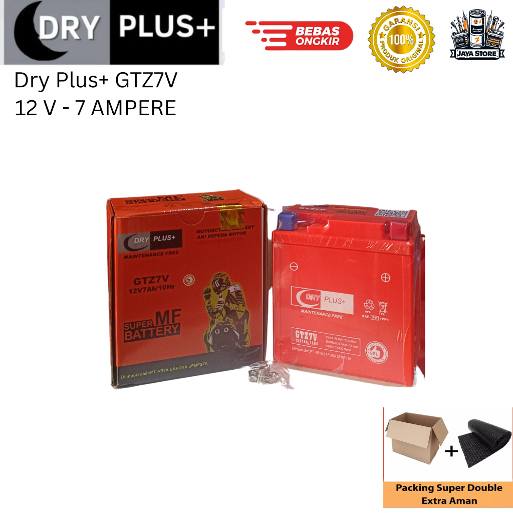 Aki Motor VESPA LIBERTY, Vespa LXV 125, Vespa GTS 150 Dry Plus+ GTZ7V