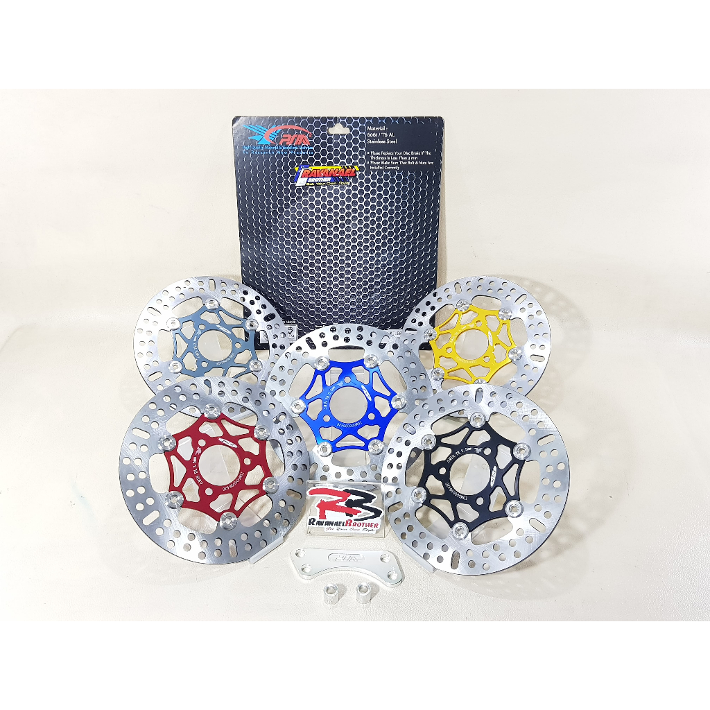 Piringan Cakram Rem Disc Brake PSM 1588 220 mm Yamaha Mio - J M3 Fazzio Lubang Baut Cakram 3