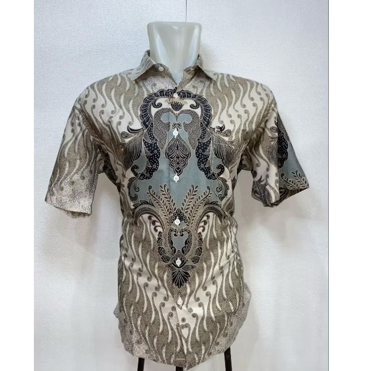 batik pria pendek premium/batik pria pendek/batik pria modern