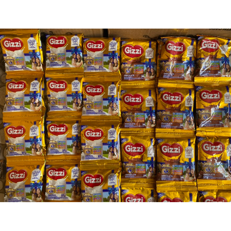 

Susu Gizzi Bubuk Original & Chocolate Sachet x 10sachet