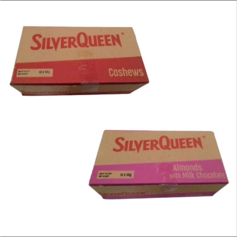 

Silverqueen 55 gr All Varian 1 Box isi 10 pcs