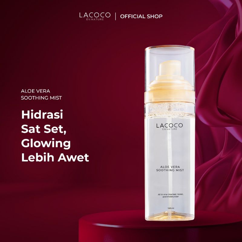Perawatan Wajah - Lacoco aloe vera - Perawatan wajah glowing - Perawatan kulit berminyak dan berjera