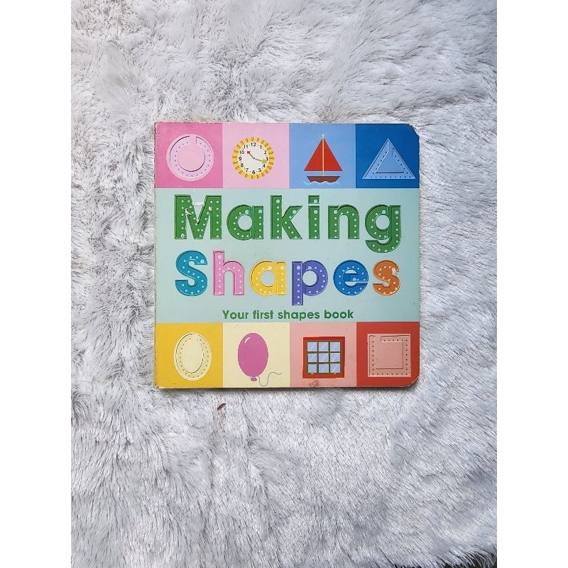making shapes boardbook preloved