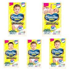 Mamypoko Pants Xtra Kering Renceng S1/M1/L1/XL1/XXL1 1 Renceng