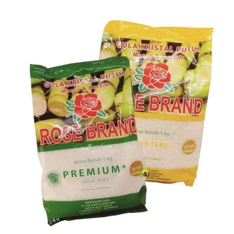 

rose brand gula pasir 1 kg