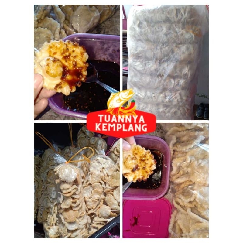 

Kemplang Tunu Asli Palembang Sambal Pedas Manis Gula Aren Asli