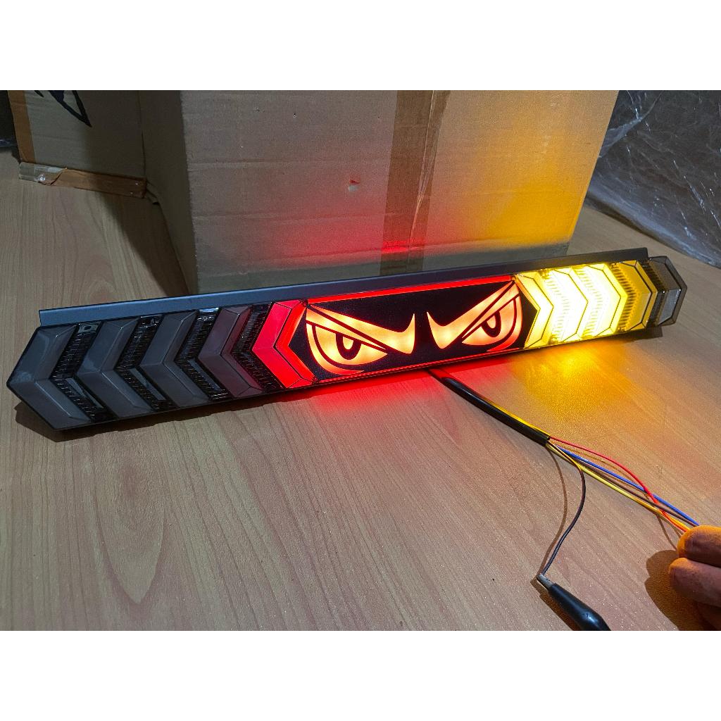 Lampu Rem Belakang Truk 12-24 Volt Panjang 60cm Nyala RGB / Stop Lamp LED Truck 12 Volt - 24 Volt