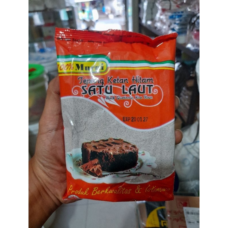 

tepung ketan hitam satu laut 250 gr
