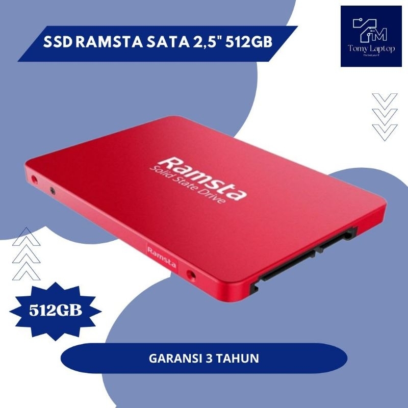 SSD RAMSTA SATA 2,5" 512GB / SSD LAPTOP