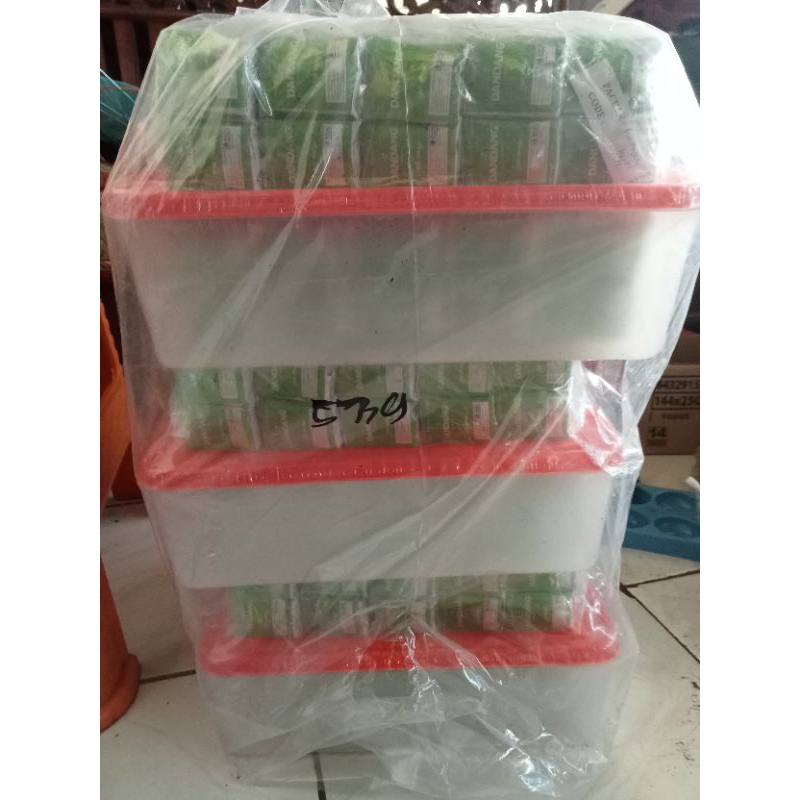

Teh dandang hijau muda 2 slop free box plastik