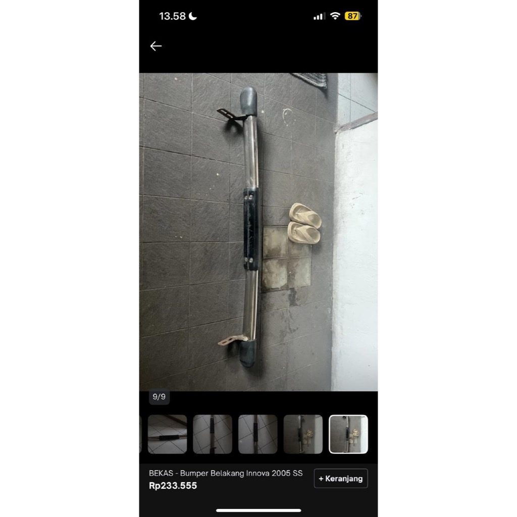 BEKAS - Bumper Belakang Innova 2005 SS