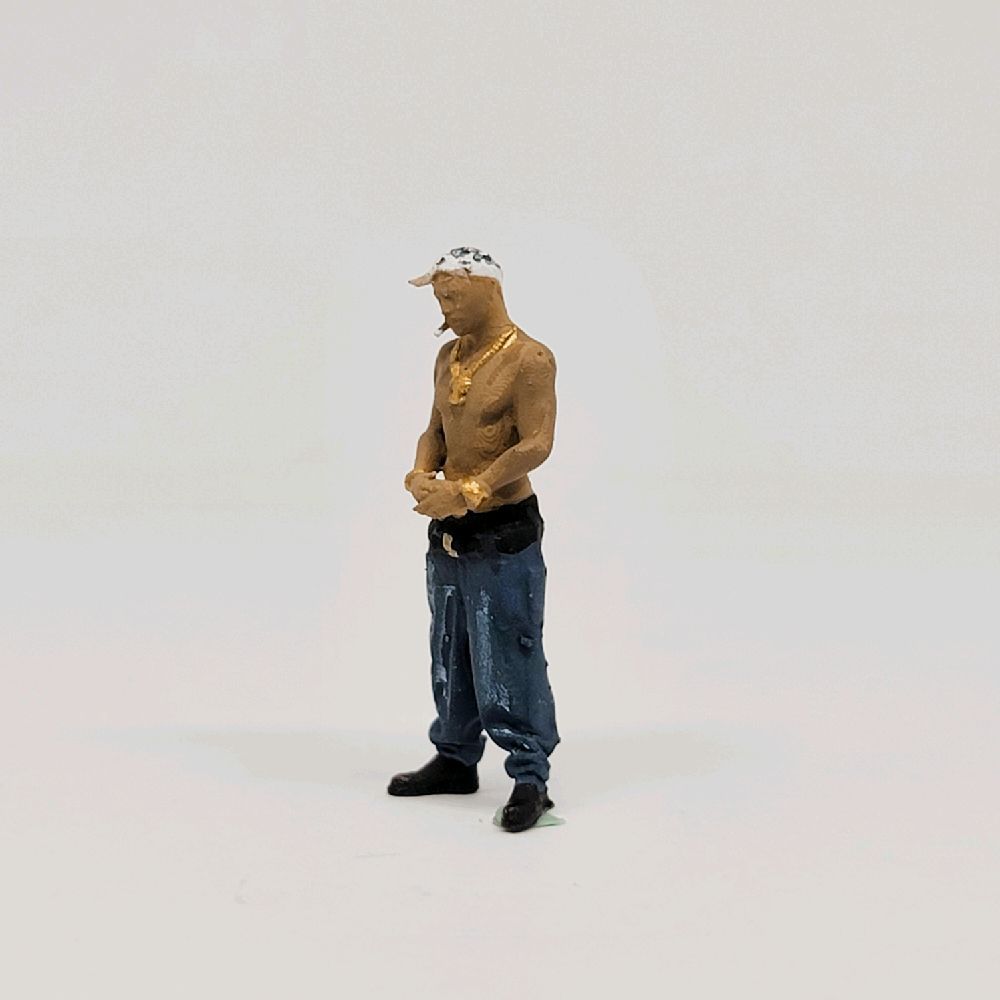 Figure Rome homies topless hiphop street style skala 1-64 diorama diecast miniature toy