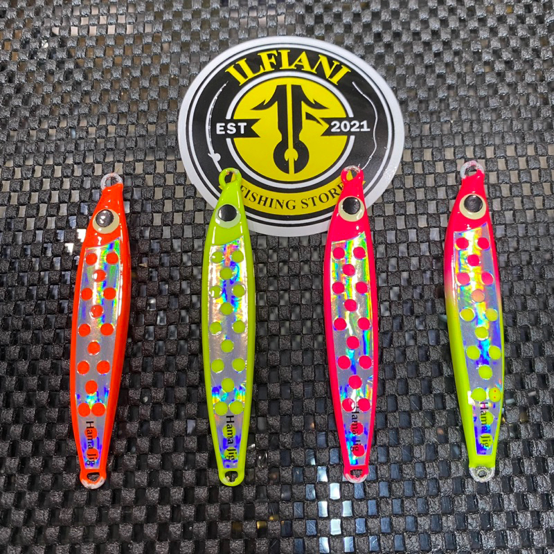 Hama Jig Polkadot 60gr dan 80gr || Umpan Pancing Hama Jig