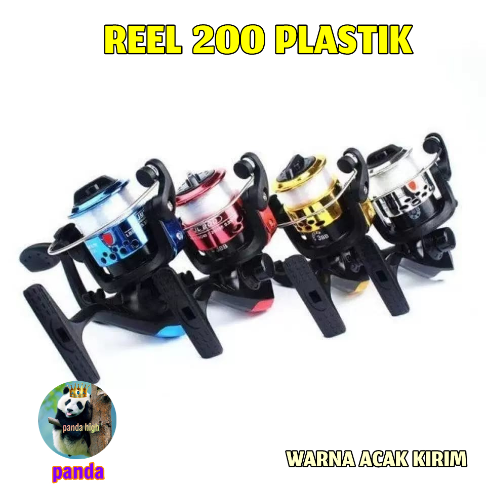 REEL PANCING / REEL AUDREY AK200 5 BEARING / REEL AK200 SUDAH ISI SENAR