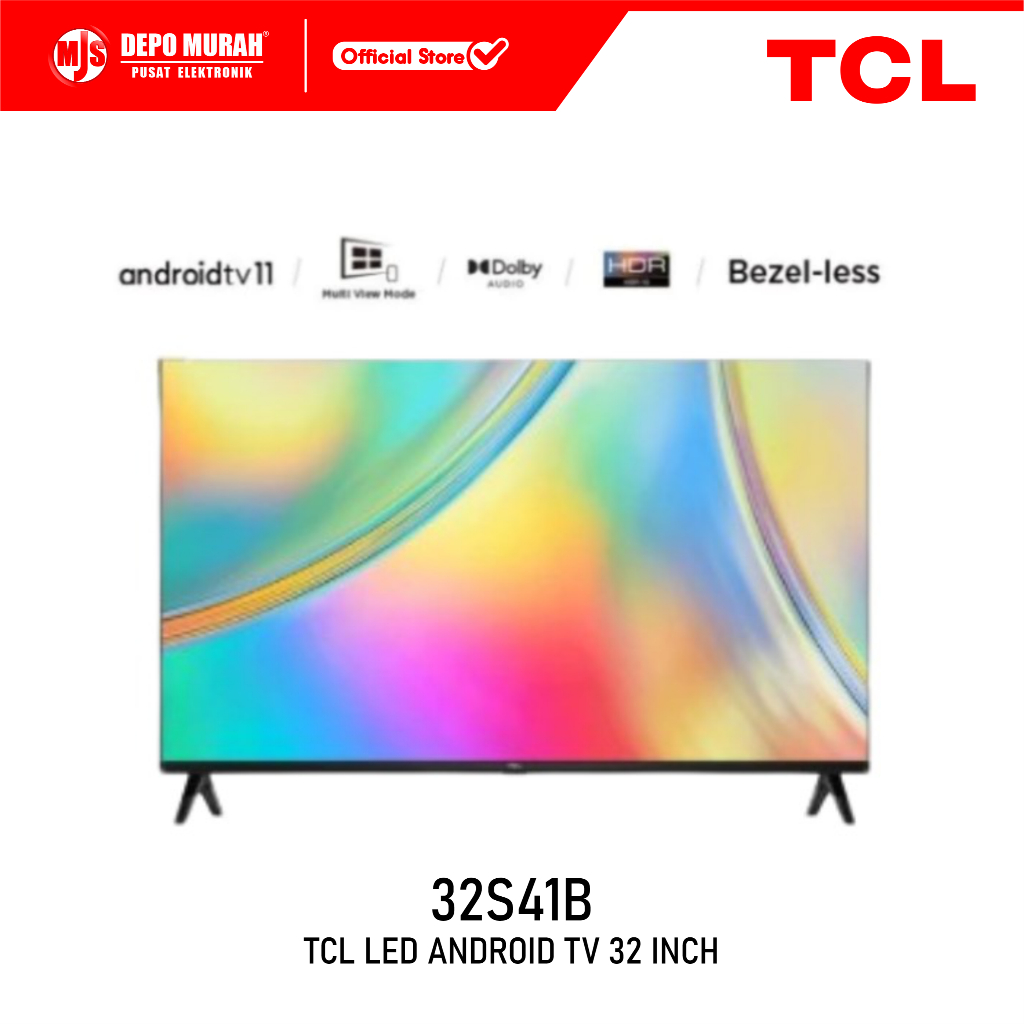 TV LED TCL 32S41B Android TV 32 Inch Full HD