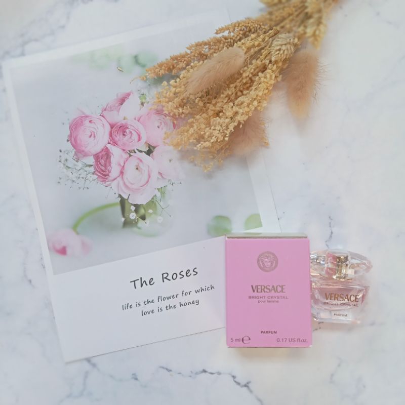 Versace Bright Crystal Parfum EDP mini size
