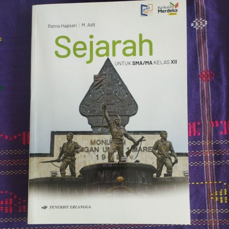 Sejarah kelas 3 SMA penerbit Erlangga